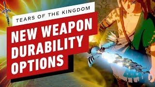 IGN - How The Legend of Zelda: Tears of the Kingdom is Changing Weapon Durability