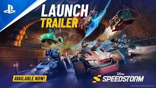 PlayStation - Disney Speedstorm - Launch Trailer | PS5 & PS4 Games
