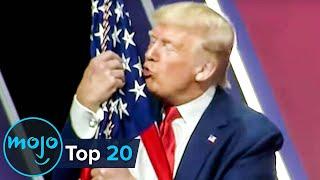 WatchMojo.com - Top 20 Craziest Donald Trump Moments