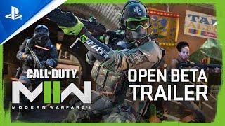 Call Of Duty: Modern Warfare II - Open Beta Trailer | PS5 & PS4 Games