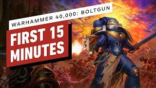 IGN - The First 15 Minutes of Warhammer 40k Boltgun Gameplay
