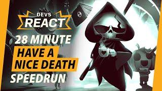 IGN - Have a Nice Death Developers React to 28 Minute Speedrun
