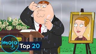 WatchMojo.com - Top 20 Major Family Guy Characters Who Tragically Died