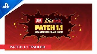 PlayStation - GigaBash - Patch 1.1 Trailer | PS5 & PS4 Games