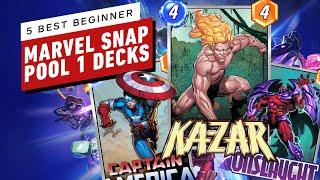 IGN - 5 Best Marvel Snap Pool 1 Decks for Beginners