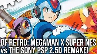Digital Foundry - DF Retro Play: MegaMan X Super NES vs Sony PSP's 'Maverick Hunter' 2.5D Remake!