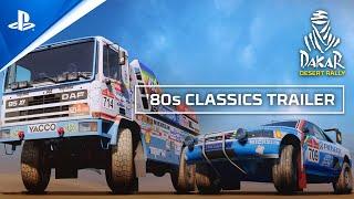 Dakar Desert Rally - '80s Classics Trailer | PS5 & PS4 Games