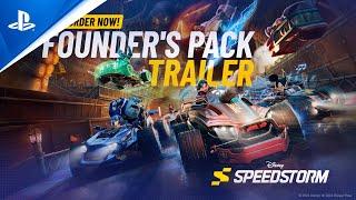 PlayStation - Disney Speedstorm - Founder's Packs Trailer | PS5 & PS4 Games