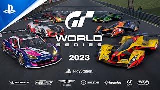 PlayStation - Gran Turismo World Series 2023 - Announcement Trailer | PS5 & PS4