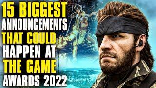 GamingBolt - 15 BIGGEST Announcements That Could Happen At The Game Awards 2022