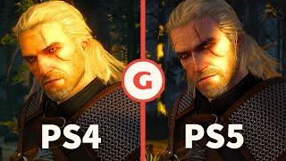GameSpot - The Witcher 3 PS4 vs PS5 Next Gen Update