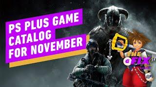 IGN - PlayStation Plus Games Announced for November - IGN Daily Fix