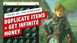IGN - The Legend of Zelda: Tears of the Kingdom - MAJOR Cheat: Duplicate Items, Infinite Money