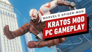 Marvel's Spider-Man PC: God of War Kratos Mod Gameplay