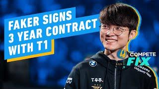 IGN - League of Legends Star Faker Re-Signs With T1 Till 2025 - IGN Compete Fix