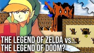 Digital Foundry - DF Retro Play: The Legend of Zelda vs... The Legend of DOOM? Mod vs NES Original!