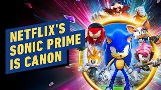 IGN - Sonic Prime Voice Star & Executive Producer on Making Sure the Netflix Series Is Tied to Games Canon