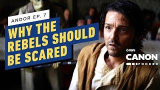 IGN - Andor Episode 7 Explained: Why The Aldhani Heist Rebels Should Be Scared | Star Wars Canon Fodder
