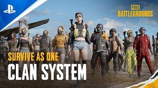PlayStation - PUBG: Battlegrounds - Clan System Trailer | PS4 Games